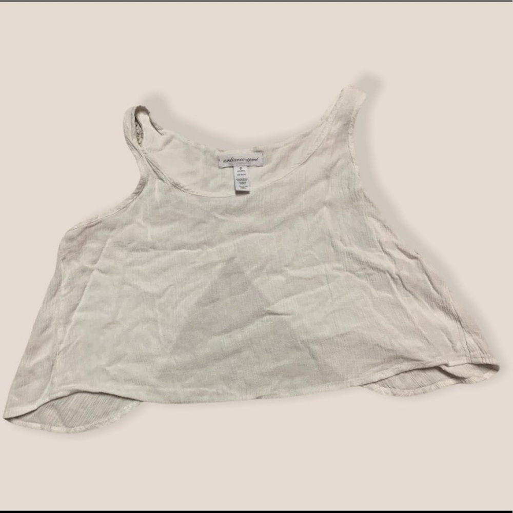 Ambiance Apparel Open Back Tank $8